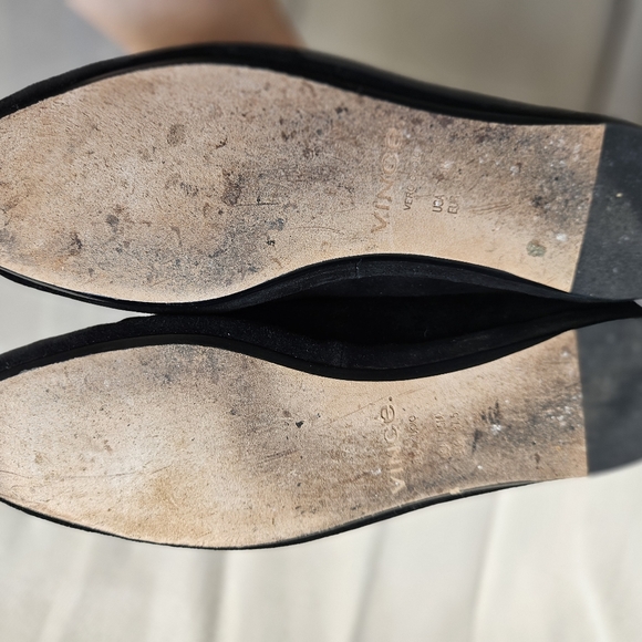 Vince Paz Black Womens size 7.5 Suede Loafer - Picture 4 of 5